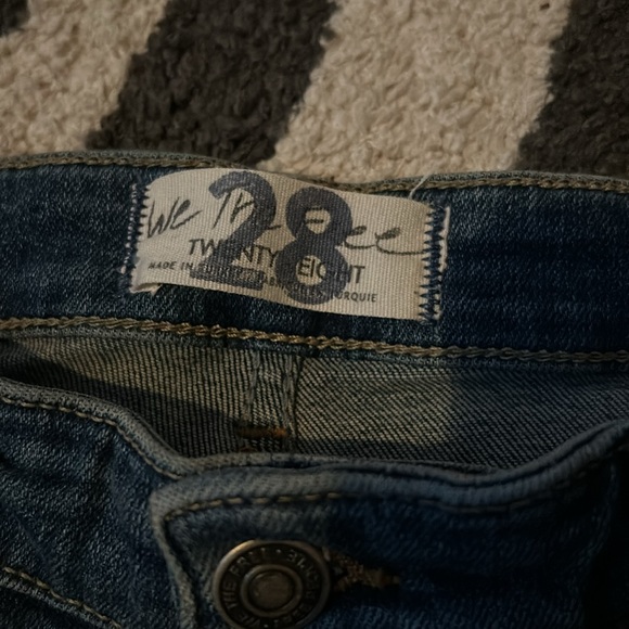 Free People Skinny Distressed jeans 28 - Picture 3 of 7